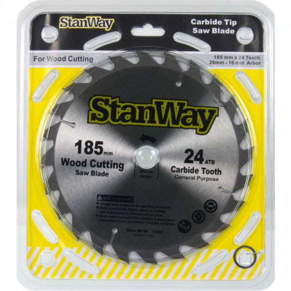 Stanway 185mm 24T 20mm 16mm Diy Blade