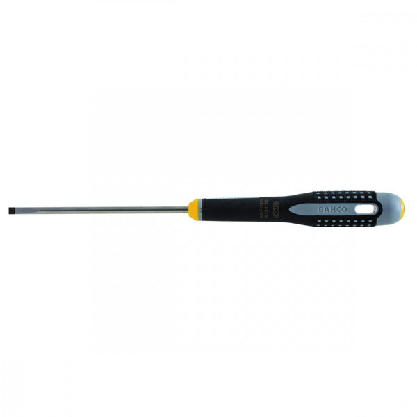 Bahco ERGO™ Slotted Straight Tipped Screwdriver With Rubber Grip 3.5mm x 75mm