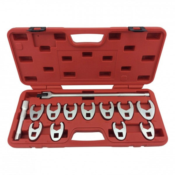 1/2"Drive Crowfoot Wrench Set With Power Bar