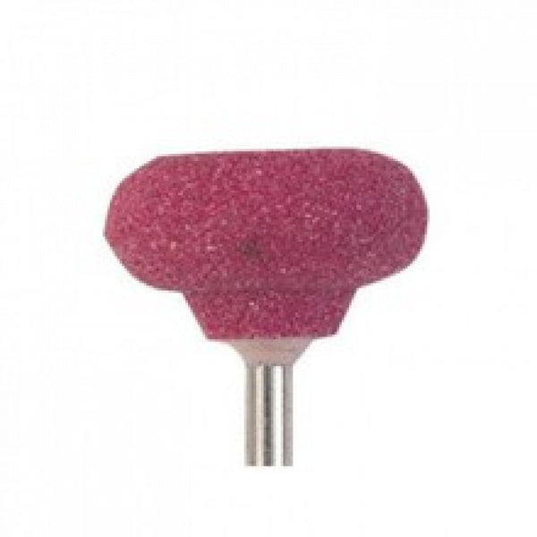 B61 Mounted Point PA80Q Pink Aluminium Oxide 3mm Shank For Steel & Iron