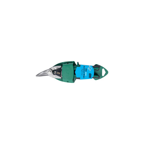 OX Pro Aviation Snips With Holster - Right Cut (Green)