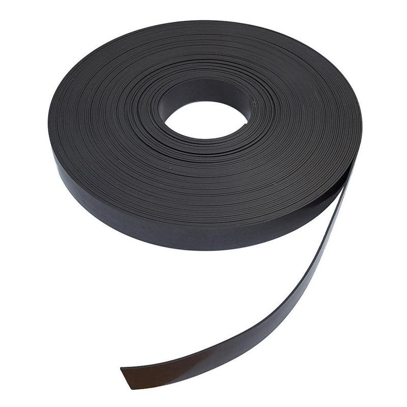 Magnetic Strip - Self Adhesive 25mm x 1.5mm - 30m Roll