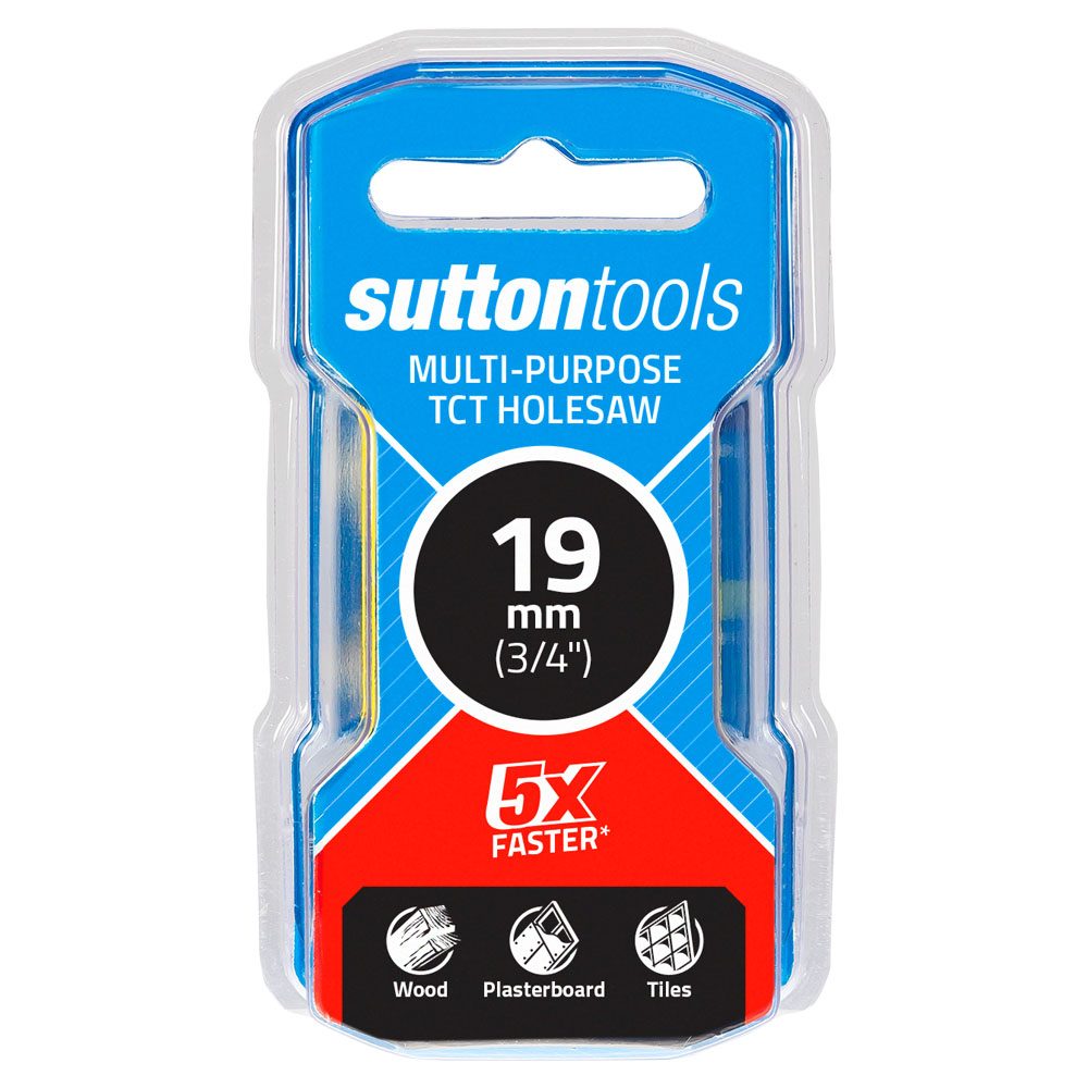 19mm Sutton Multipurpose TCT Holesaw