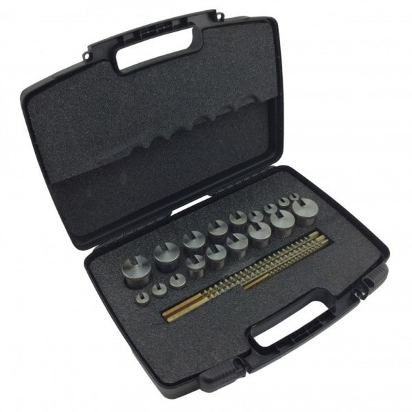 Broach Set #24 10mm-14mm With 3 Broaches And 8 Bushes 24 Keyway Combinations