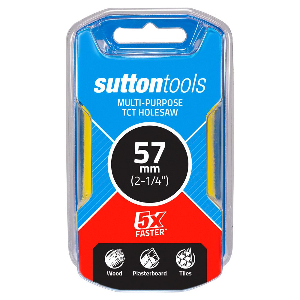 57mm Sutton Multipurpose TCT Holesaw