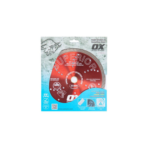 OX Pro Superior Turbo Blade 230mm - Multi-Purpose