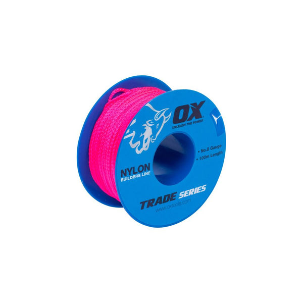 OX Trade 8# 50M Pink Builders Line