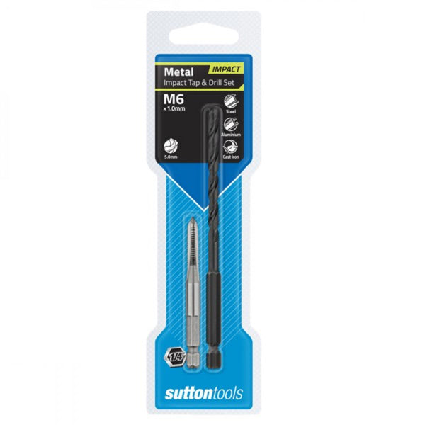 M6 Sutton Tools Impact Tap And Drill Set