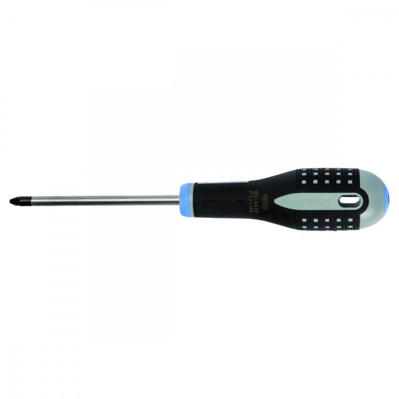 Bahco ERGO™ Pozidriv Screwdriver With Rubber Grip PZ1 x 27 x 75mm