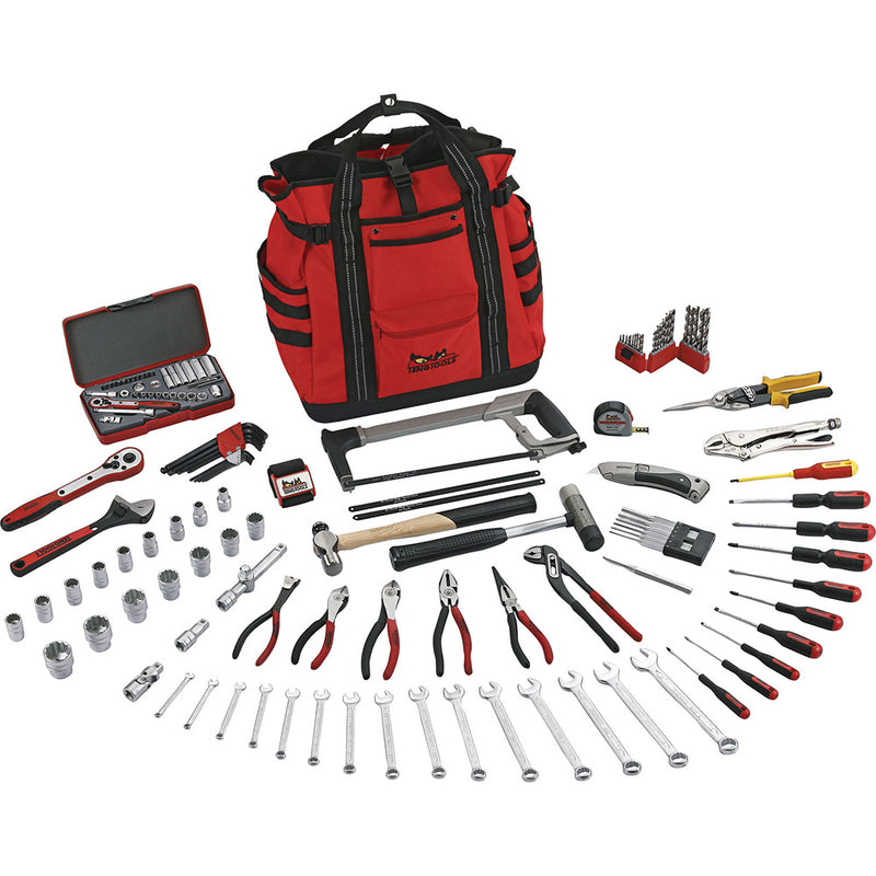 Teng 144Pc Tool Kit W/ Tcsb Backpack Toolbag