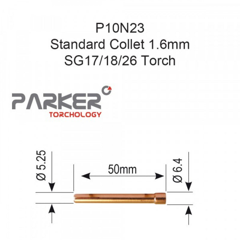 Standard Collet 1.6mm SG17/18/26 Pack Of 5