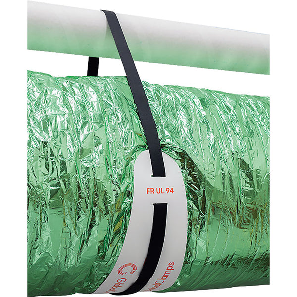 150mm Ducting Support Hangers W/Adhesive Hook & Loop Strip