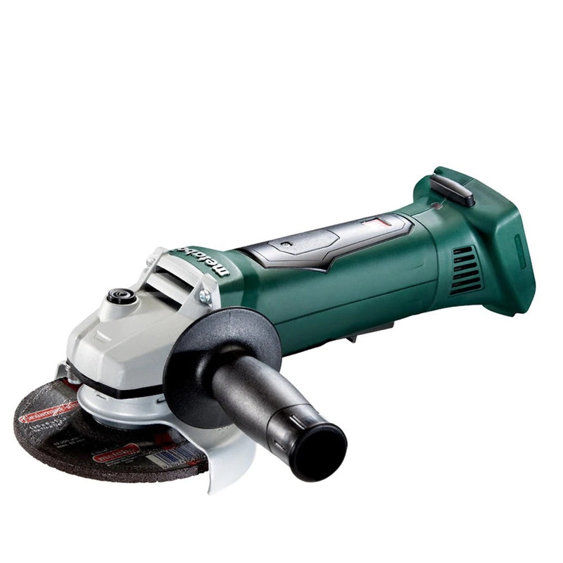 Metabo 18V 125mm Angle Grinder - Paddle Switch & Quick Locking Nut  -BARE TOOL