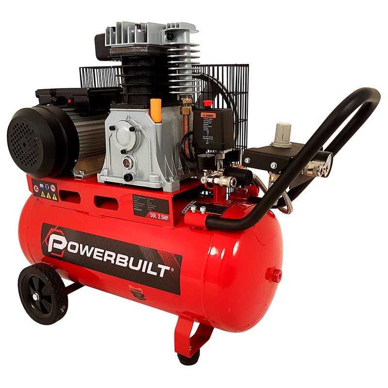 Powerbuilt Air Compressor 50L 2.5Hp