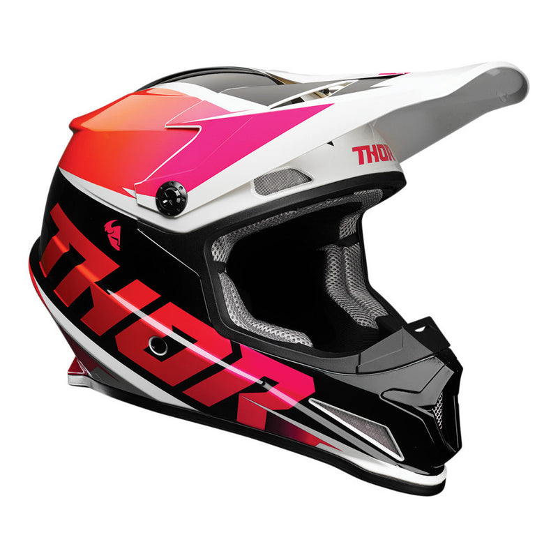 Helmet S22 Thor MX Sector Fader Orange Magenta Xl #