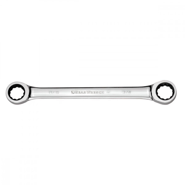 GearWrench 17mm x 19mm 12 Point Double Box Ratcheting Wrench