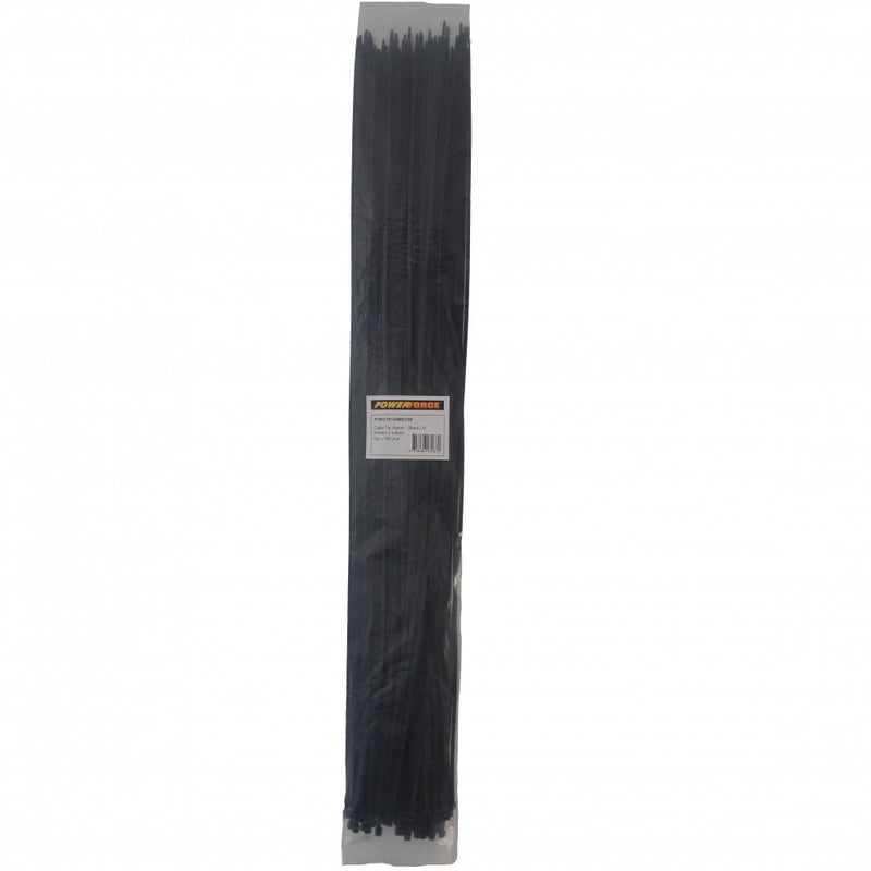 Cable Tie Black 914mm x 4.8mm Nylon UV 100pk