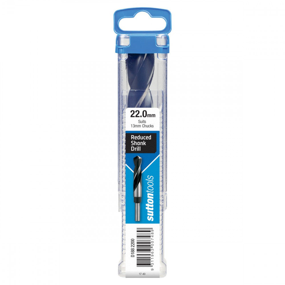 22.00 Reduced Shank Drill x 12.5mm Shank