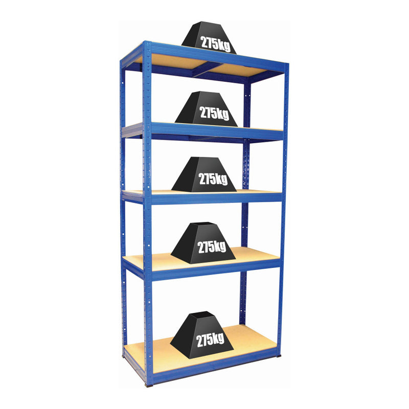 Sapphire Premium Shelf Kit 1800 x 900 x 450 (5 Shelves) 275Kg