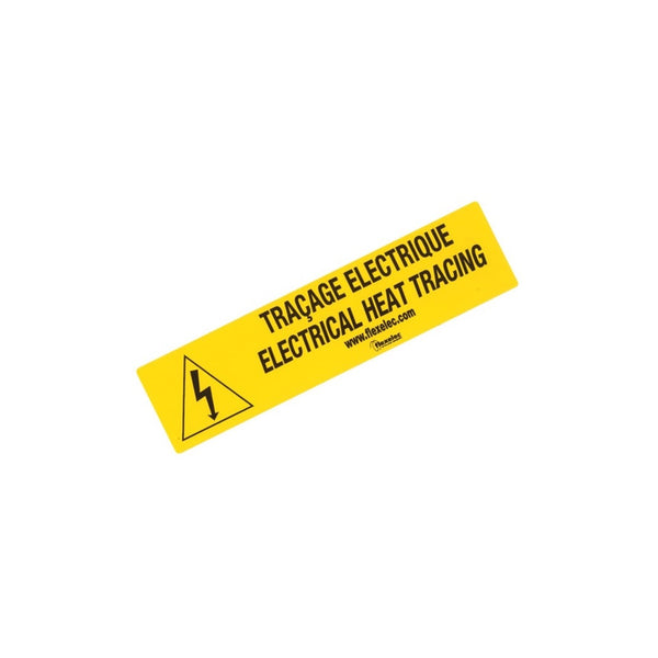 Self Adhesive Warning Label For Cable Tracing