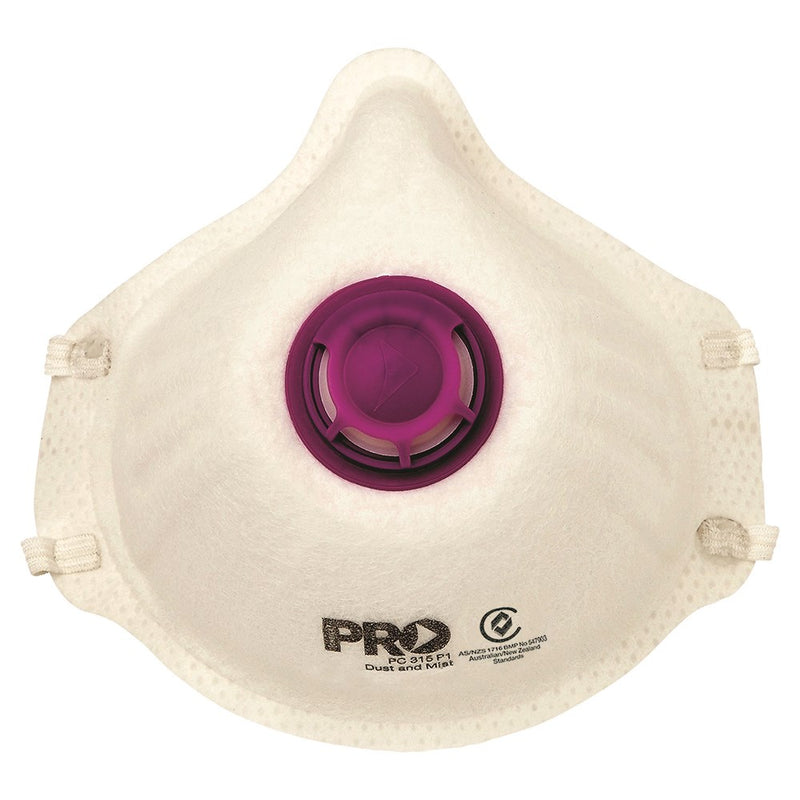 Dust Masks P1+Valve / 12 Pack