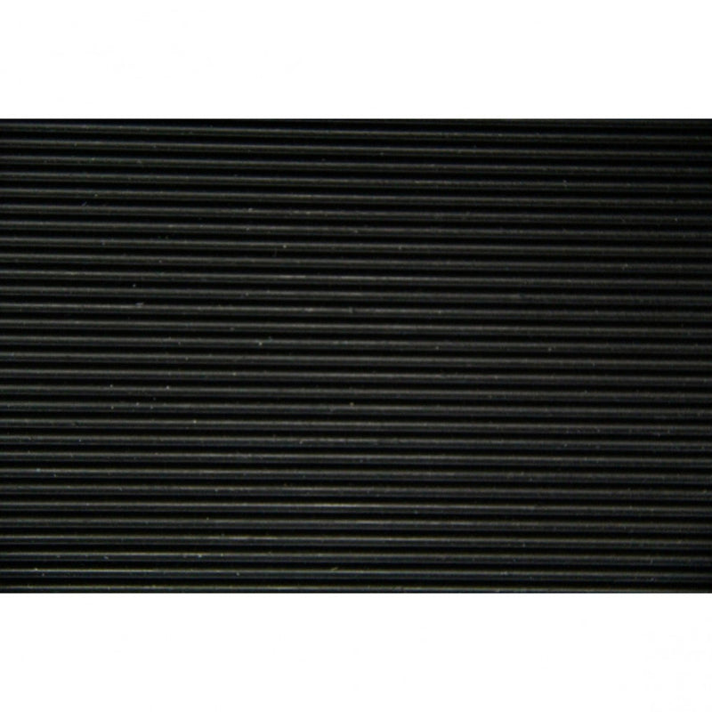 Rubber Sheeting - Fine Rib (1200mm Wide  x 1m)