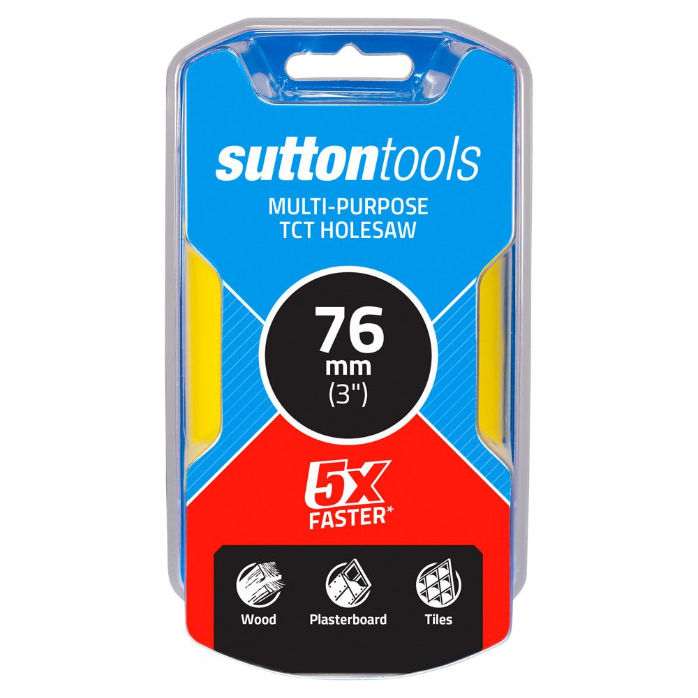 76mm Sutton Multipurpose TCT Holesaw