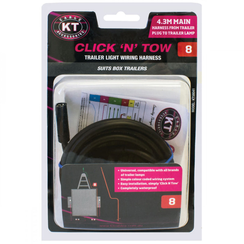 Kt C'N'T 5P To 4P Main Wire Harness-4.3M (