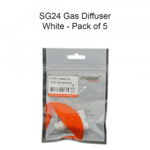 Parker SG24 Gas Diffuser White Pack Of 5