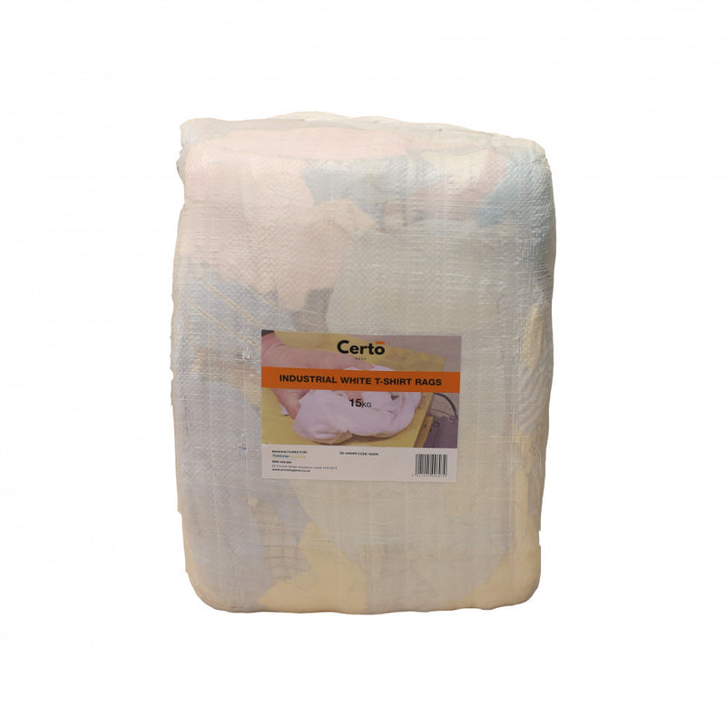 White T Shirt Rags- 15kg