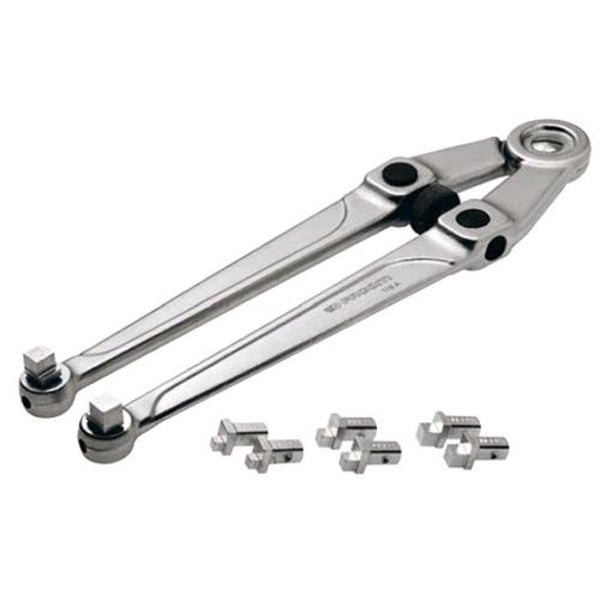 Pin Wrench Face Square Pin 20-100mm Dia Capacity C/w 4 Sets Of Pins Facom 118A