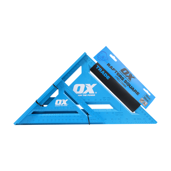 OX Trade 2pc Rafters Set Square Set