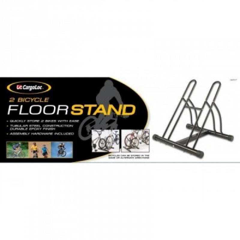 Bicycle Floor Stand - Holds 2 Bikes Cargoloc