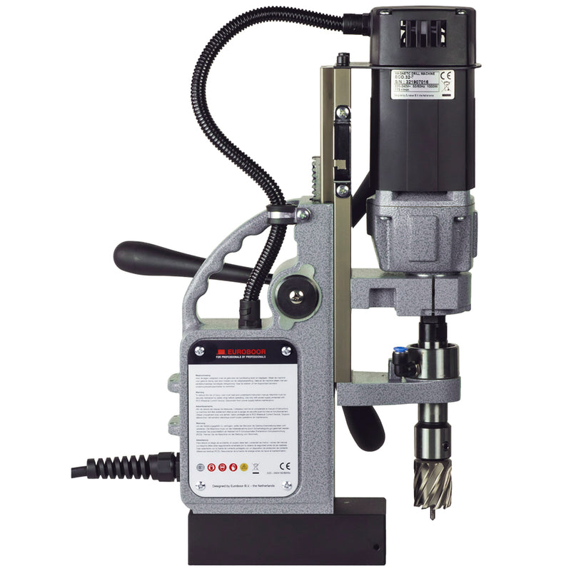 Euroboor Magnetic Base Drill > 32mm Variable Speed