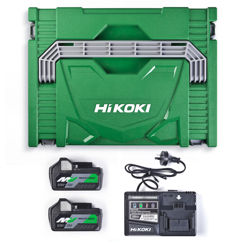 HiKOKI 36V Brushless 185mm Circular Saw Kit (2x BSL36A18)