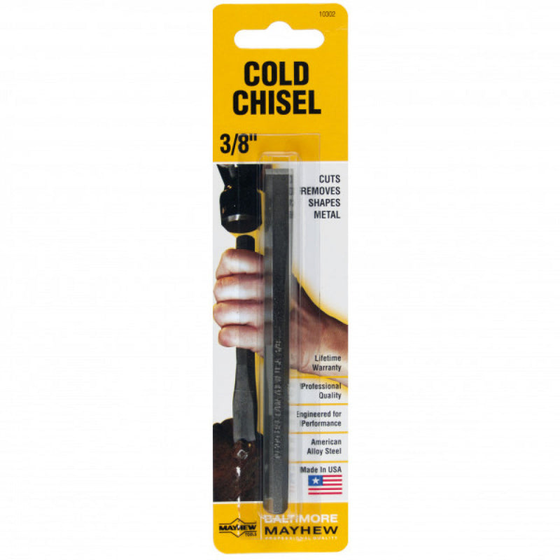 Mayhew Cold Chisel 125mm x 10mm (Carded)