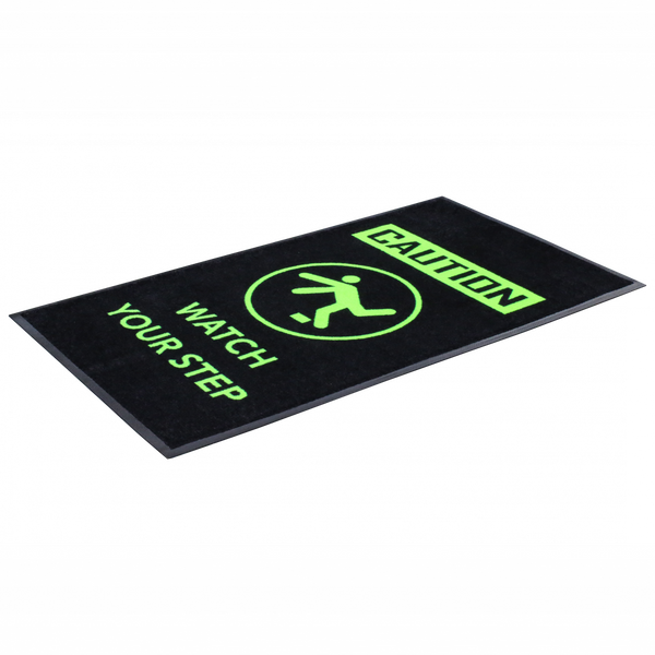 Century Pile Mat - Watch Your Step 1450 x 850mm