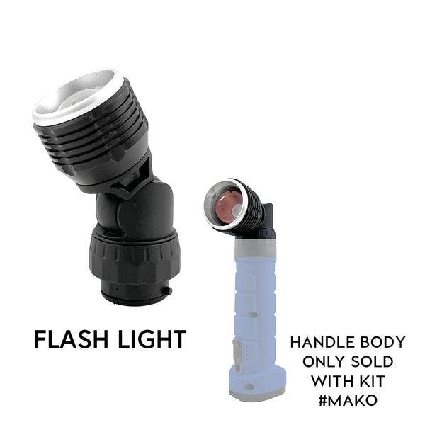 GrizzlyPRO Flash Light Attachment To Suit MAKO 2-in-1 Work Light