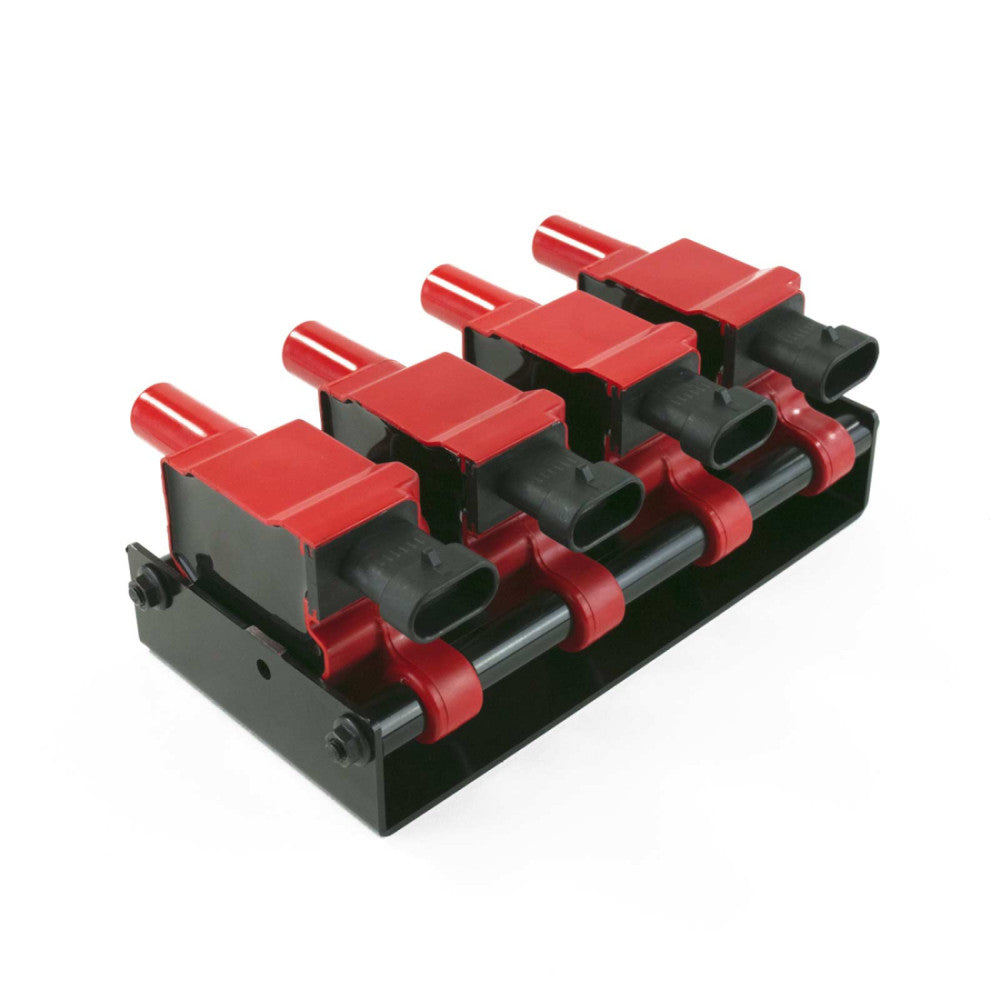 TSP Ignition Coil Pack LS Series GM 05-18 - (8) With Brackets - Kit -Black