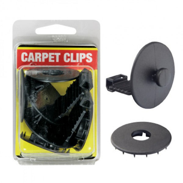 Champion Carpet Clips - Set Of 2 (Black)