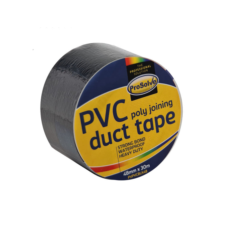 Prosolve™ Poly Joining Tape / Pvc Duct Tape 48mm x 30M  - 10 Rolls