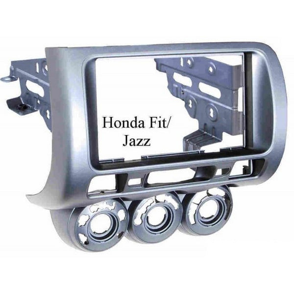 Fitting Kit Honda Jazz, Fit 02-09 Double Din (Grey)