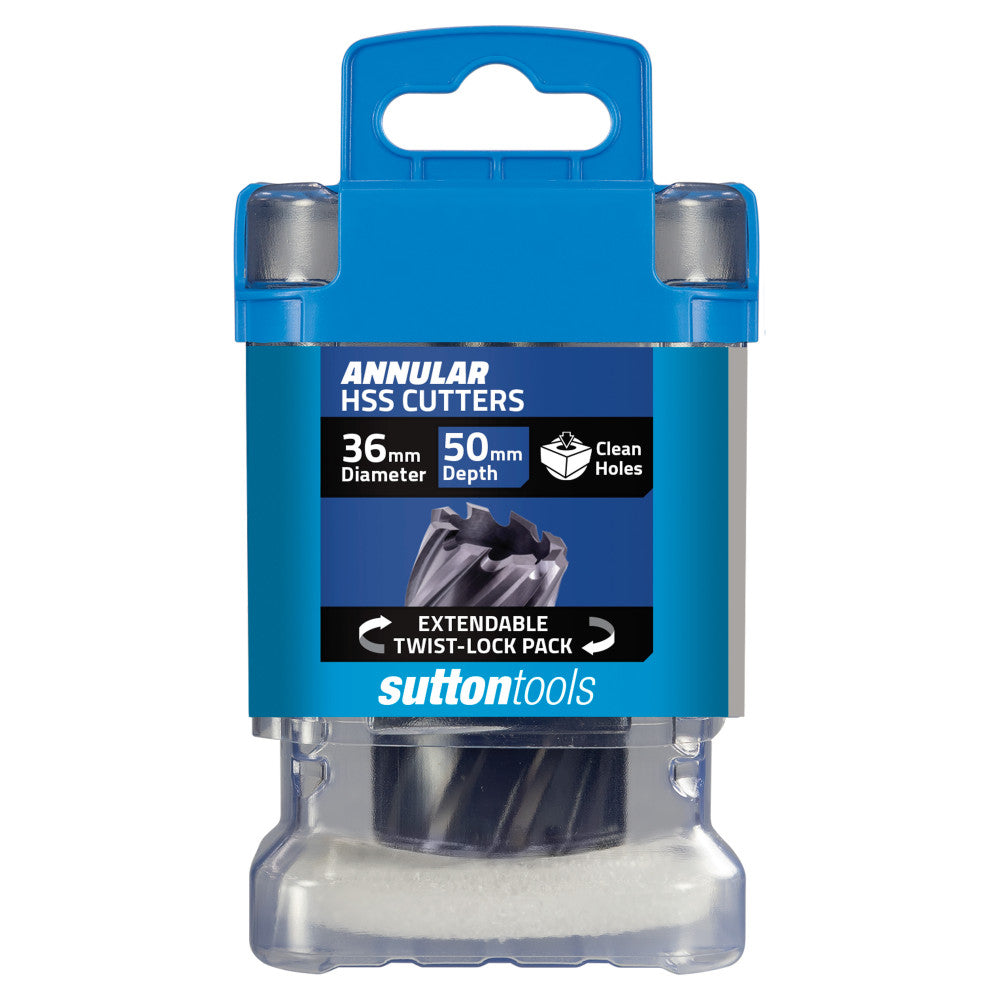 Sutton Tools Annular Cutter M2Al HSS TiAlN 36 x 50mm