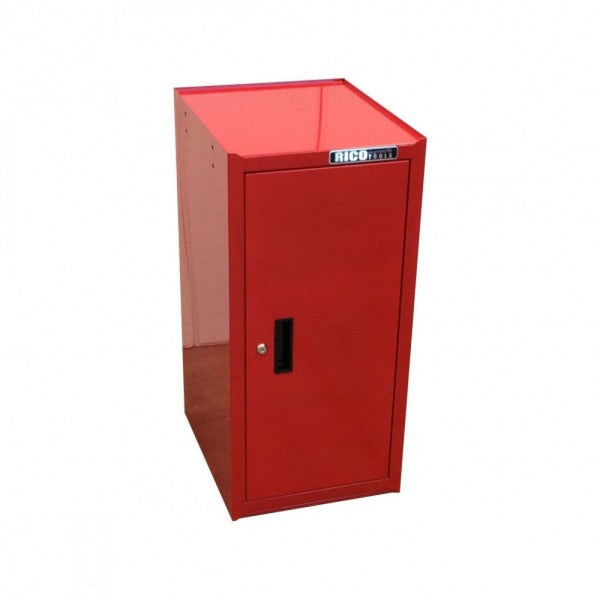 Red 2-Shelf Side Cabinet