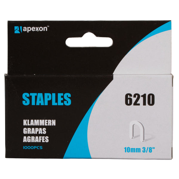 Apexon Staple - 10mm 1000PC (T25 - 3/8")