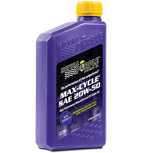 20W50 Royal Purple Max Cycle Oil (1Qt/946mls) BOX OF 6