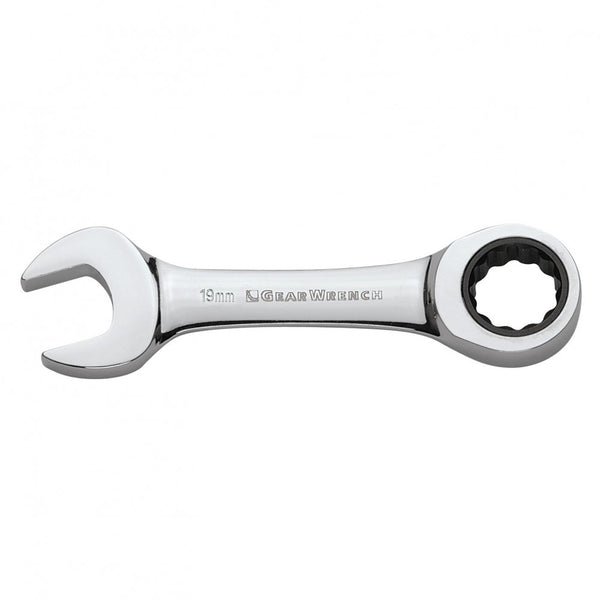 GearWrench Wrench Combination Ratcheting Stubby MET 13mm