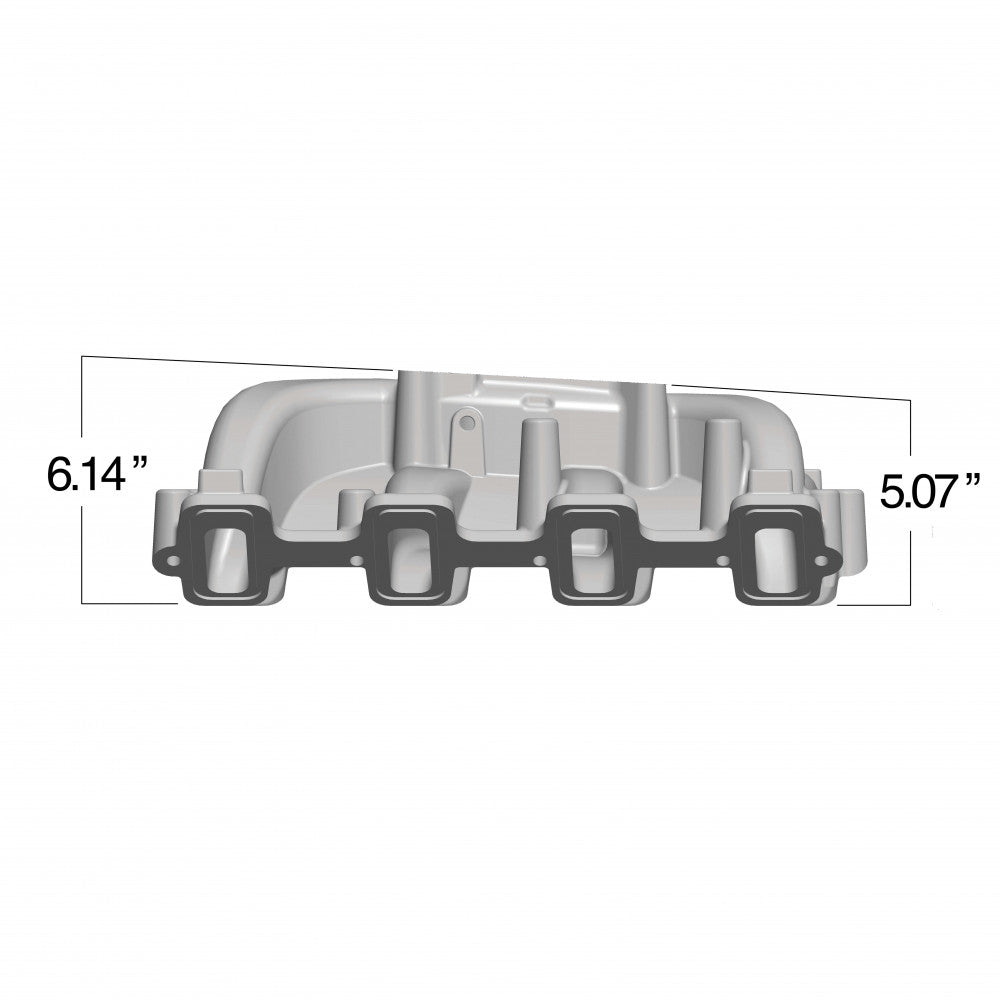 Weiand Intake Manifold (Chev LS1/6) Square Port - Dual Plane (Black)#300-130BK