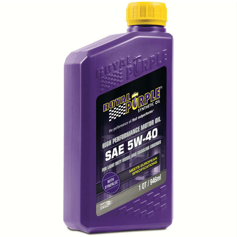 5W40 Engine Oil Royal Purple API-licensed (1Qt/946mls) BOX OF 6