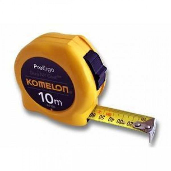 Tape Metric 10M x 25mm Pro-Ergo Komelon TA3335 / PE105